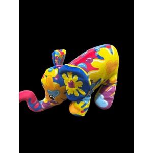 NEW, Pop Art Soft 7" Plush Elephant Mighty Beanie - LOVEY Toy, Gift